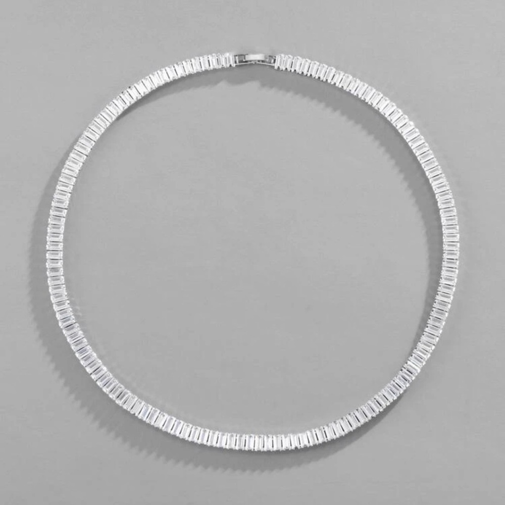 Unisex Zircon Fashionable Necklace - Picture 4 of 4